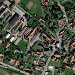 Satellite imagery of [Lično] church t., CZ