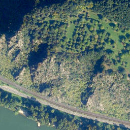 Satellite imagery of cairn, FR