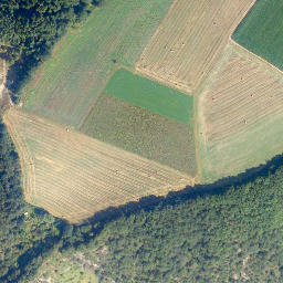 Satellite imagery of cairn, FR