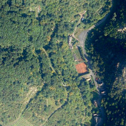Satellite imagery of cairn, FR