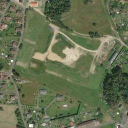 Satellite imagery of [Skalná] church t., CZ