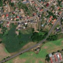 Satellite imagery of [Vroutek] church sanctus t., CZ