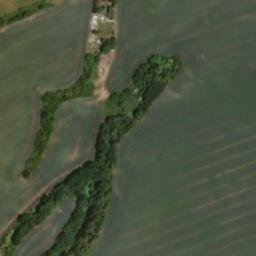 Satellite imagery of [Kryry-Běsno] church t., CZ