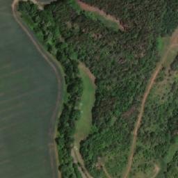 Satellite imagery of [Kryry-Běsno] church t., CZ