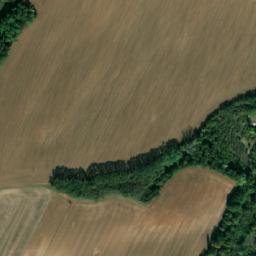 Satellite imagery of [Nesuchyně] church t., CZ