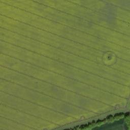 Satellite imagery of [Dřetovice] church t., CZ