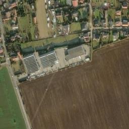 Satellite imagery of [Hovorčovice] church t., CZ