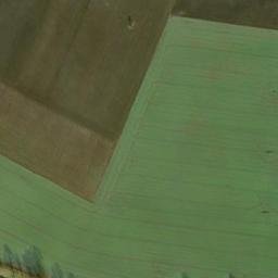 Satellite imagery of [Lázně Toušeň] former sugar factory chimney, CZ