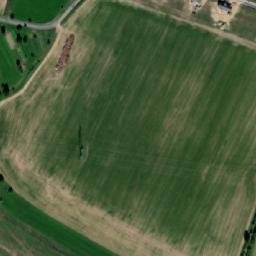 Satellite imagery of [Lično] church t., CZ