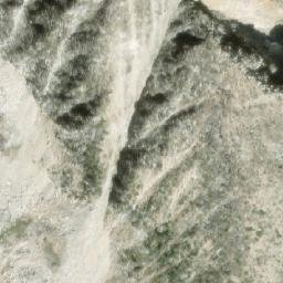 Satellite imagery of Nikaia Mountain, CA