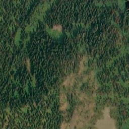 Satellite imagery of Yeoward Mountain, CA