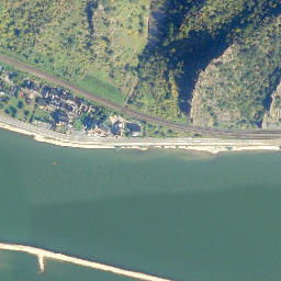 Satellite imagery of cairn, FR
