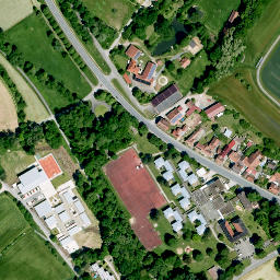 Satellite imagery of Schloss Pfaffendorf, DE