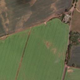Satellite imagery of [Kryry-Strojetice] church t., CZ