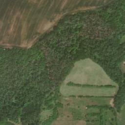 Satellite imagery of [Děkov] church t., CZ