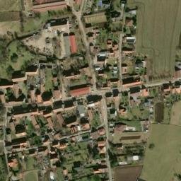 Satellite imagery of [Svrkyně] church t., CZ