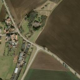 Satellite imagery of [Svrkyně] church t., CZ