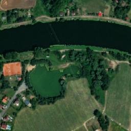Satellite imagery of [Čelákovice-Sedlčánky] chapel t., CZ