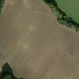 Satellite imagery of [Kovanice] church t., CZ
