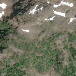 Satellite imagery of Mount Alice, CA