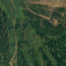 Satellite imagery of Yeoward Mountain, CA