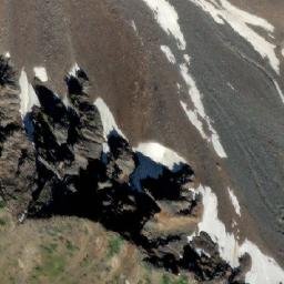 Satellite imagery of Mount Stubbs, CA