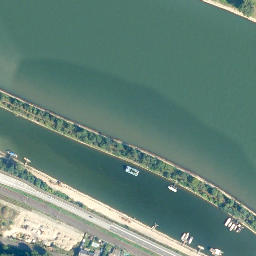 Satellite imagery of cairn, FR