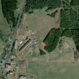 Satellite imagery of [Stanovice] church t., CZ