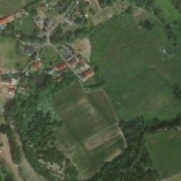 Satellite imagery of [Děkov] church t., CZ