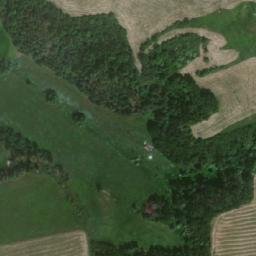 Satellite imagery of [Děkov] church t., CZ