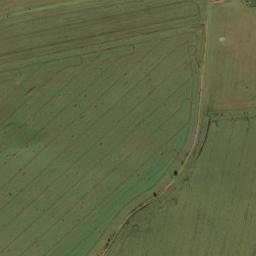 Satellite imagery of [Svrkyně] church t., CZ