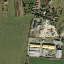 Satellite imagery of [Svrkyně] church t., CZ