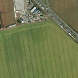 Satellite imagery of [Zdiby] church t., CZ