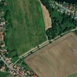 Satellite imagery of [Čelákovice-Sedlčánky] chapel t., CZ