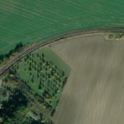 Satellite imagery of (Amerika) [Chlumec nad Cidlinou], CZ