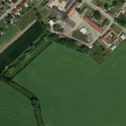 Satellite imagery of [Praskačka] church t., CZ
