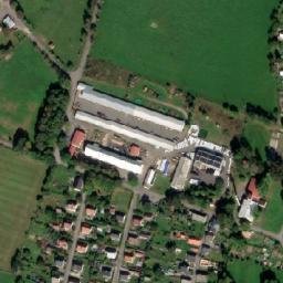 Satellite imagery of [Rokytnice v Orlických horách] church t., CZ