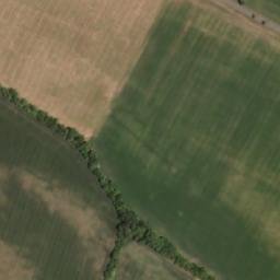 Satellite imagery of [Vroutek-Skytaly] church t., CZ