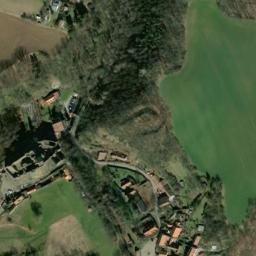 Satellite imagery of [Okoř] burg t., CZ