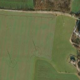 Satellite imagery of [Praha-Třeboradice] heating plant chimney, CZ