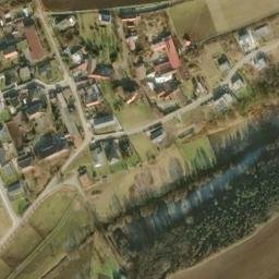 Satellite imagery of [Podolanka] church sanctus t., CZ