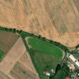 Satellite imagery of [Přerov nad Labem] church t., CZ