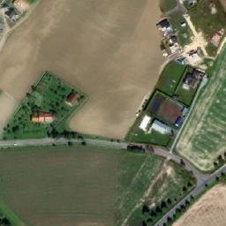 Satellite imagery of [Rychnov nad Kněžnou] heat plant chimney, CZ