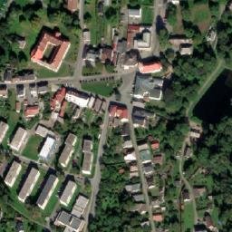 Satellite imagery of [Rokytnice v Orlických horách] church t., CZ