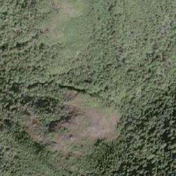 Satellite imagery of Doom Mountain, CA