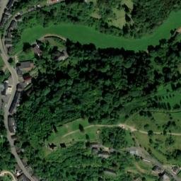 Satellite imagery of Schönecken Castle, DE