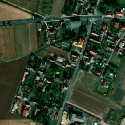 Satellite imagery of [Hořesedly] church sanctus t., CZ