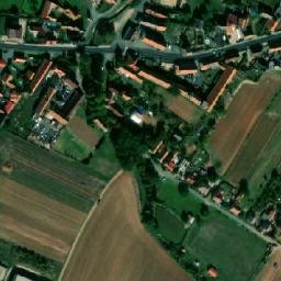 Satellite imagery of [Hořesedly] church sanctus t., CZ