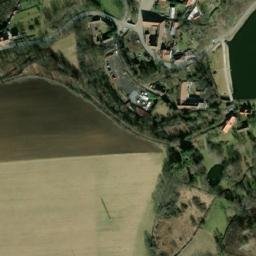 Satellite imagery of [Okoř] burg t., CZ