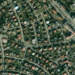 Satellite imagery of [Roztoky u Prahy] heating plant chimney, CZ